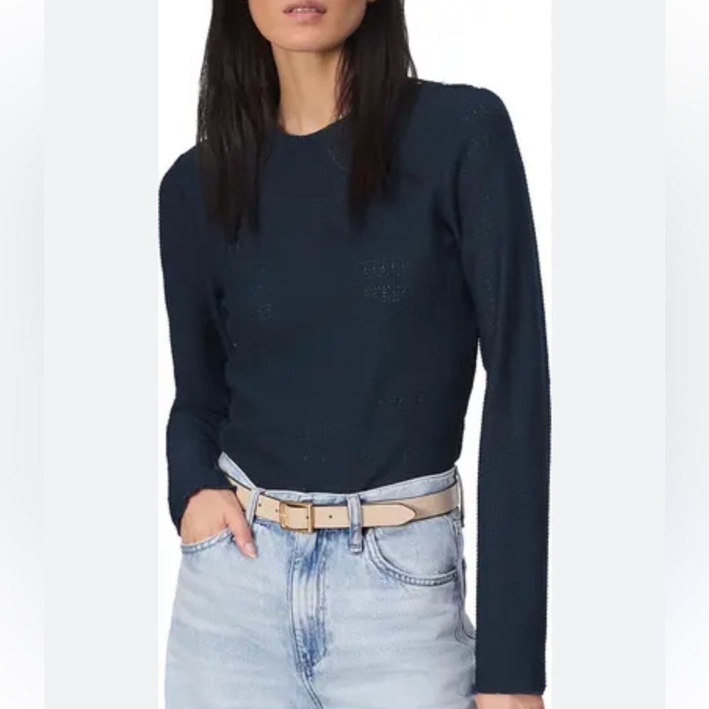 🆕 rag & bone Julia Textured Crewneck Top